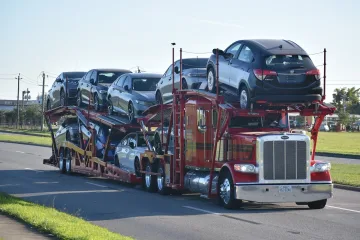 Transportör Lastbil Renault Kangoo i Brussel Belgien